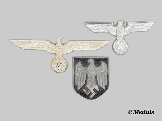germany,_third_reich._a_mixed_lot_of_eagle_insignia___m_n_c9655