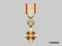Japan, Manchukuo. An Order of the Auspicious Clouds, VI Class, c.1935