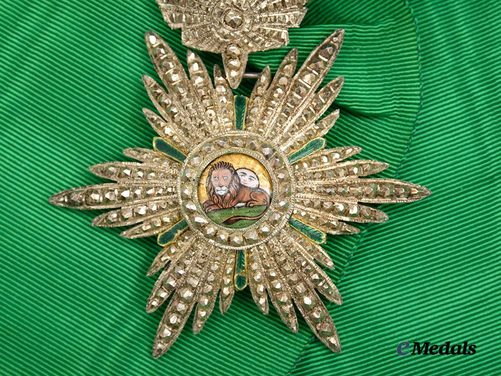 iran,_pahlavi_dynasty._a_cased_imperial_order_of_the_lion_and_sun,_grand_cross_set,_i_v_period,_western_version_for_high_ranks_or_royalty,_high_quality_french-_made___m_n_c9773