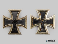 Germany, Wehrmacht. A Pair of 1939 Iron Crosses I Class