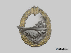 Germany, Kriegsmarine. A Destroyer War Badge, by Sohni, Heubach und Co.