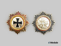 Germany, Federal Republic. A Pair of German Crosses, Silver and Gold Grades, 1957 Versions