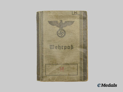 germany,_wehrmacht._a_pair_of_wehrpässe,_close_combat_and_narvik_service___m_n_c9825