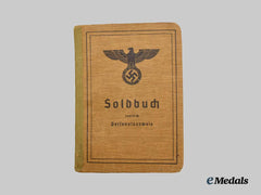 Germany, Wehrmacht. A Mint and Unissued Soldbuch