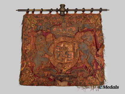 united_kingdom._a_pair_of_household_cavalry_trumpeter_banners_of_the_reign_of_george_i_v,_c.1825___m_n_c9841
