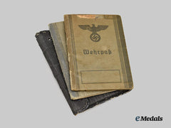Germany, Wehrmacht. A Mixed Lot of Wehrpässe