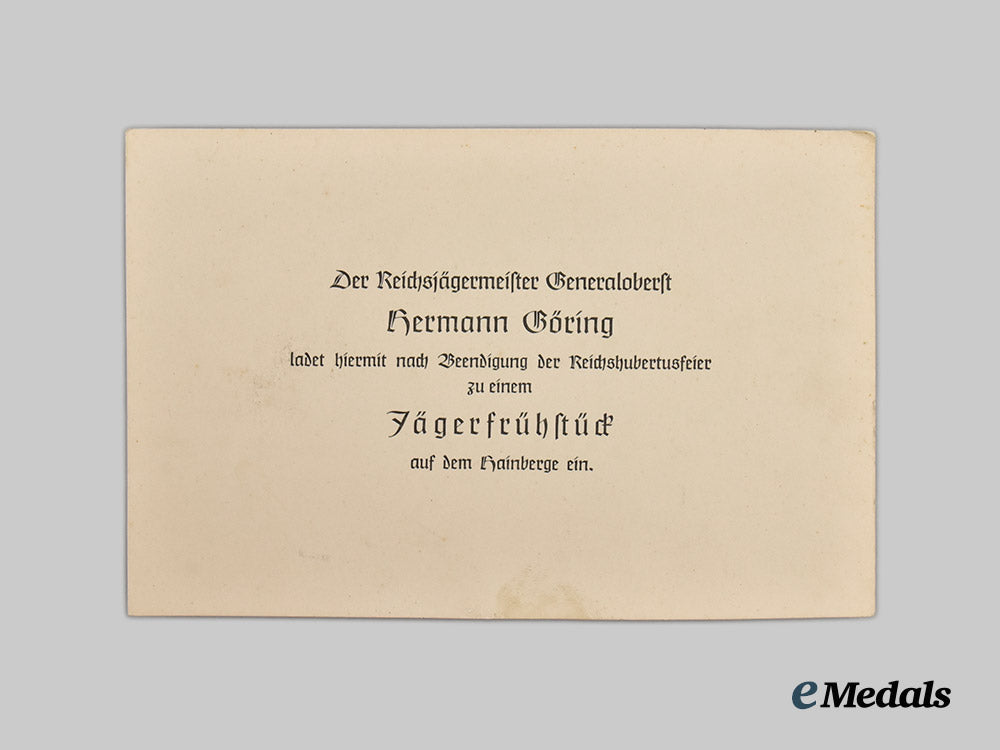 germany,_third_reich._a_german_hunting_society_hubertusfeier_breakfast_invitation_from_hermann_göring,_with_photos___m_n_c9866