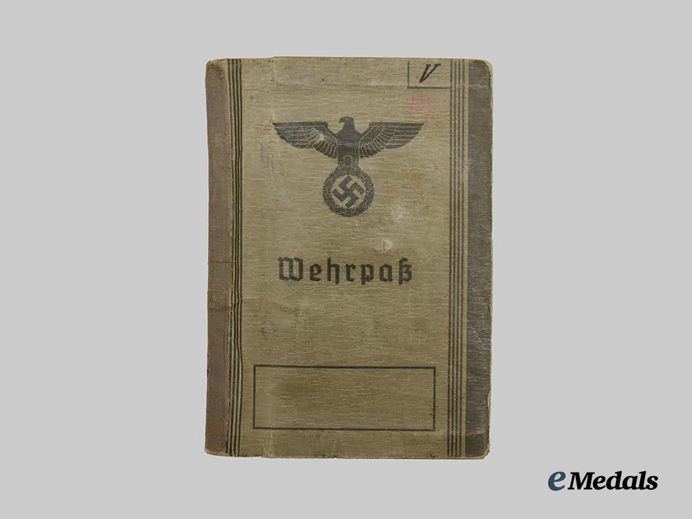 germany,_wehrmacht._a_mixed_lot_of_soldbücher_and_wehrpässe___m_n_c9879