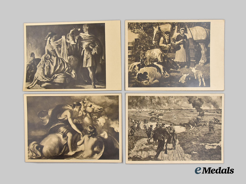 germany,_third_reich._a_mixed_lot_of_house_of_german_art_exhibit_postcards___m_n_c9881
