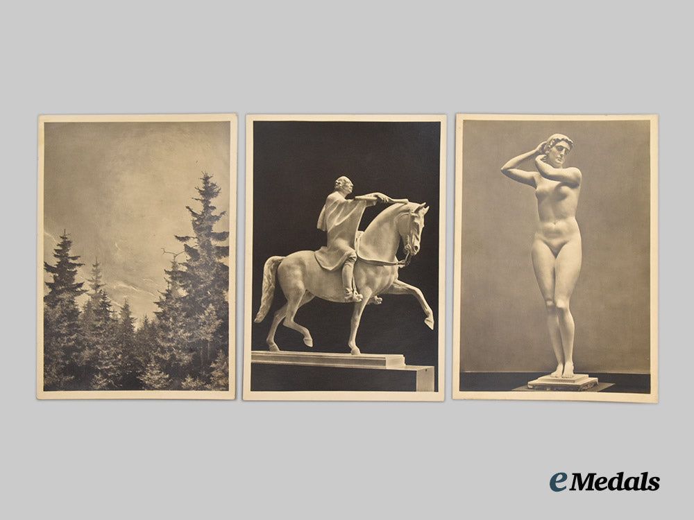 germany,_third_reich._a_mixed_lot_of_house_of_german_art_exhibit_postcards___m_n_c9883