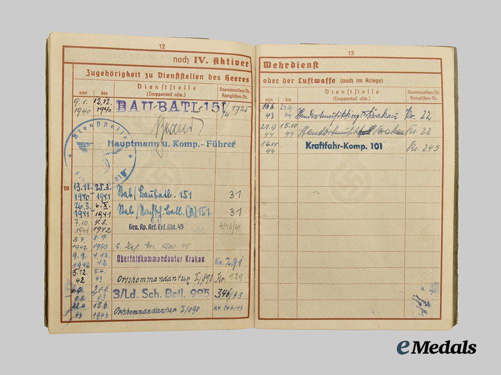 germany,_wehrmacht._a_mixed_lot_of_soldbücher_and_wehrpässe___m_n_c9884