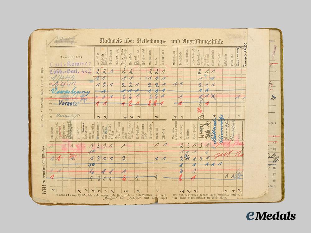 germany,_wehrmacht._a_mixed_lot_of_soldbücher_and_wehrpässe___m_n_c9892