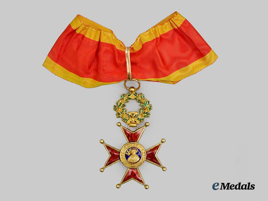 vatican,_papal_state._a_cased_order_of_st._gregory_the_great,_i_i._class_knight_commander_for_civil_merit,_c.1930___m_n_c9895