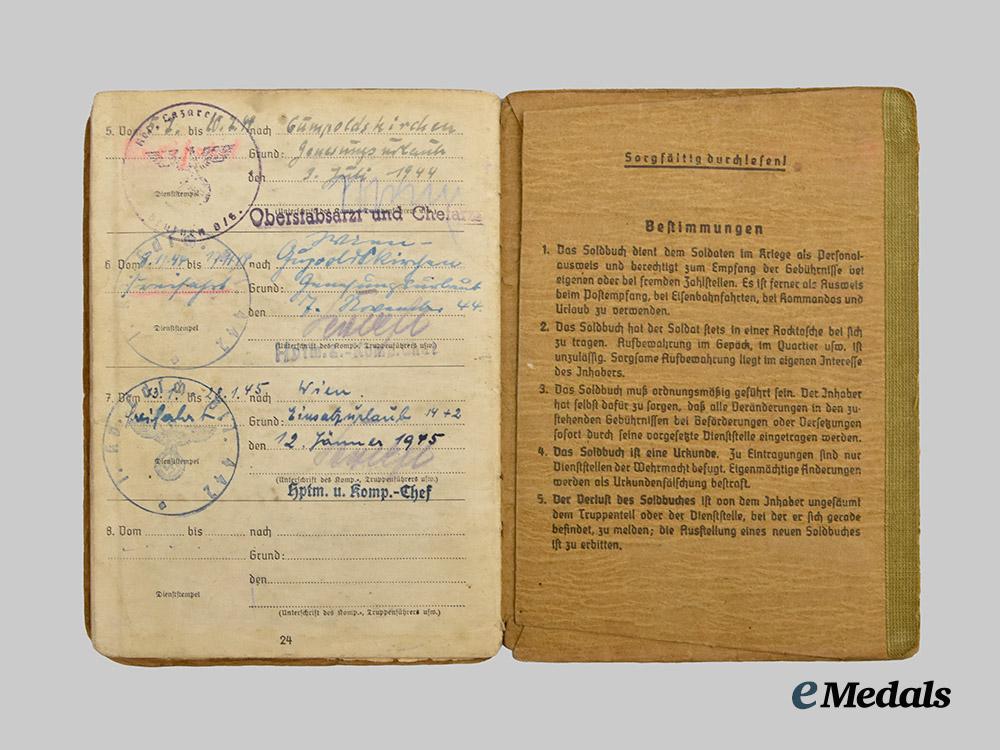 germany,_wehrmacht._a_mixed_lot_of_soldbücher_and_wehrpässe___m_n_c9895