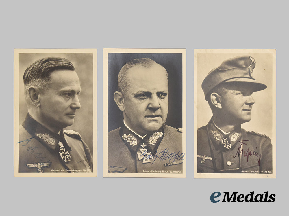 germany,_wehrmacht._a_mixed_lot_of_signed_knight’s_cross_recipient_postcards___m_n_c9896