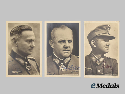 germany,_wehrmacht._a_mixed_lot_of_signed_knight’s_cross_recipient_postcards___m_n_c9896