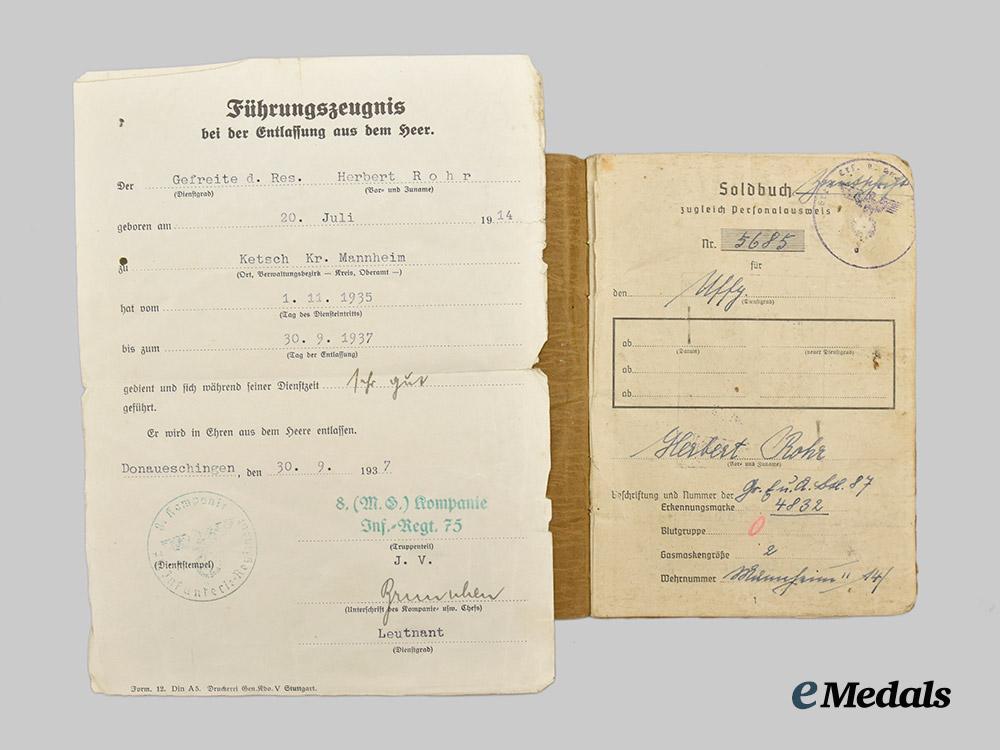 germany,_wehrmacht._a_mixed_lot_of_soldbücher_and_wehrpässe___m_n_c9898