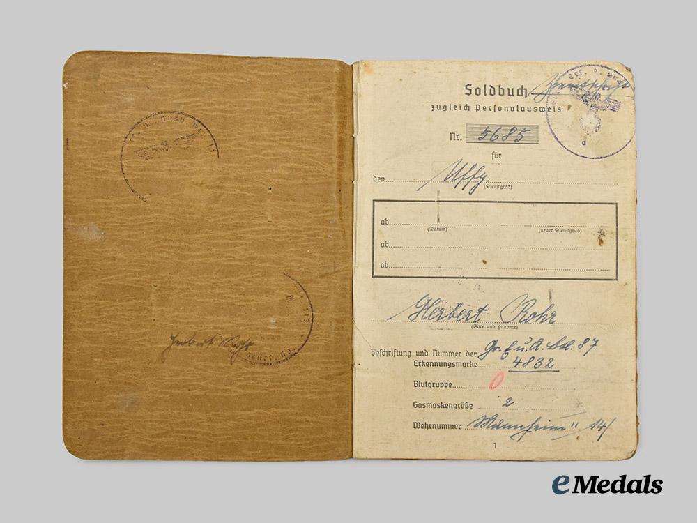 germany,_wehrmacht._a_mixed_lot_of_soldbücher_and_wehrpässe___m_n_c9900