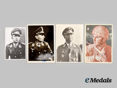 Germany, Luftwaffe. A Mixed Lot of Postwar-Signed Knight’s Cross Recipient Photographs