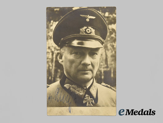 germany,_wehrmacht._a_wartime_signed_photograph_of_generalfeldmarschall_günther_von_kluge___m_n_c9914