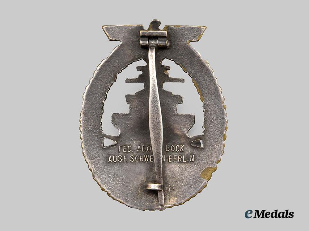 germany,_kriegsmarine._a_high_seas_fleet_badge,_by_schwerin___m_n_c9927
