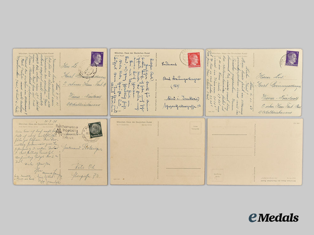germany,_third_reich._a_mixed_lot_of_house_of_german_art_exhibit_postcards___m_n_c9941