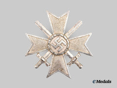 Germany, Wehrmacht. A War Merit Cross I Class with Swords, by Wilhelm Deumer