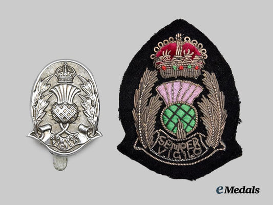 united_kingdom._two_scottish_constabulary_badges_c.1940-1950___m_n_c9957
