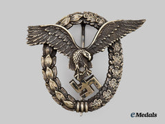 Germany, Luftwaffe. A Pilot’s Badge, by OM