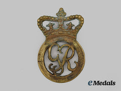 United Kingdom. A Cartridge Box Badge of the Foot Guards, c.1780