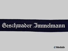 Germany, Luftwaffe. A Mint Geschwader Immelmann EM/NCO’s Cuff Title