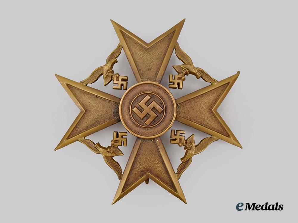 germany,_wehrmacht._a_spanish_cross_in_bronze,_by_wilhelm_deumer___m_n_c9994