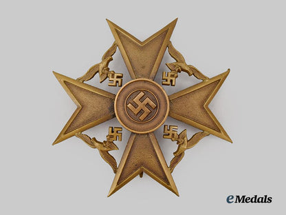 germany,_wehrmacht._a_spanish_cross_in_bronze,_by_wilhelm_deumer___m_n_c9994