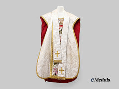 Vatican, Papal State  A Fine Roman Catholic Chasuble