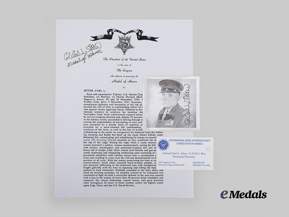 united_states._a_signed_photograph_of_congressional_medal_of_honor_recipient,1st_marine_division,_u_s_m_c_e_medals__w8674_2