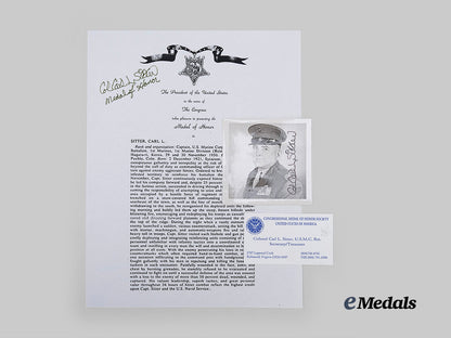 united_states._a_signed_photograph_of_congressional_medal_of_honor_recipient,1st_marine_division,_u_s_m_c_e_medals__w8674_2