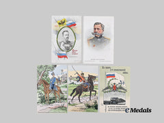 Russia, Imperial. A Lot of Five Postcards