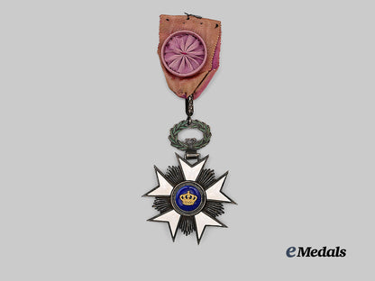 belgium,_kingdom._an_order_of_the_crown,_officer_e_medals__e_u24375_2