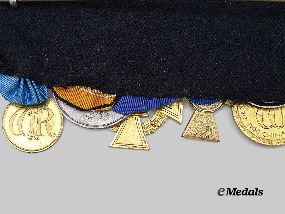 germany,_imperial._a_medal_bar_for_boxer_rebellion,_first_world_war,_and_civil_service,_with_ribbon_bars_e_medals__g62534_8