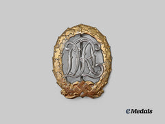 Germany, Third Reich. A DRL Sports Badge for War Disabled, by Hermann Wernstein