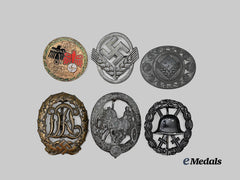 Germany, Third Reich. A Mixed Lot of Badges