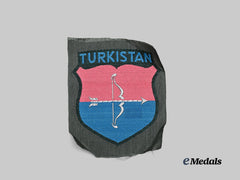 Germany, Heer. A Mint Turkestan Legion Volunteer’s Sleeve Shield, First Pattern