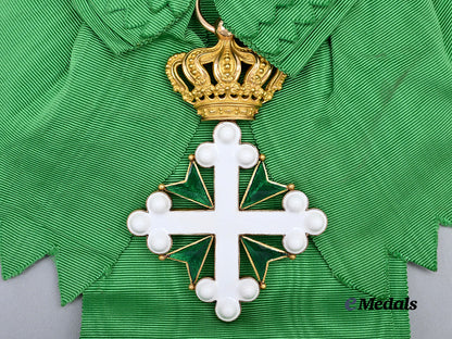 italy,_kingdom._an_order_of_st._lazarus_and_st._maurice,_grand_cross_set,_in_gold_e_medals__e_u24446_4