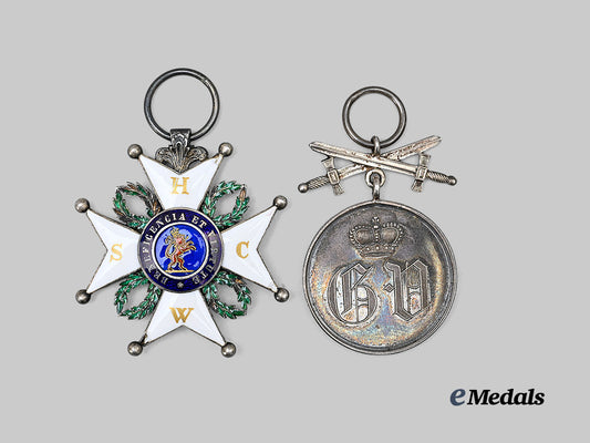 westphalia,_kingdom;_waldeck,_principality._an_order_of_st._philip_and_the_lion_of_limburg,_knight_and_a_waldeck_order_of_merit,_i_v_class_e_medals__m0332-82_2