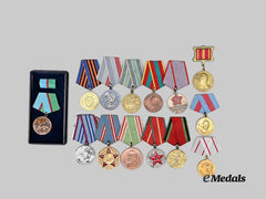 Russia, Soviet Union. A Lot of Medals & Awards