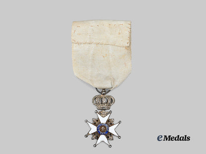 france,_napoleonic_kingdom._a_decoration_of_the_lily,_reduced_silver_cross,_c.1820_e_medals__e_u24799_2