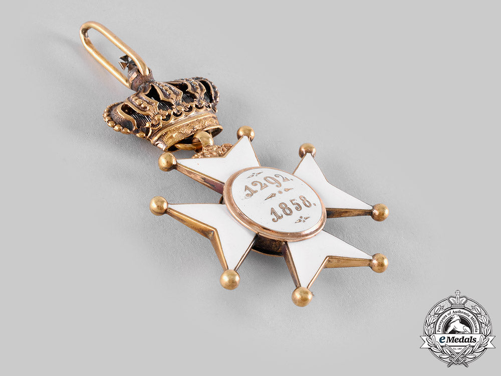 luxemburg,_duchy._a_merit_order_of_adolph_of_nassau_in_gold,_commander_with_crown,_c.1890_m19_21096_1