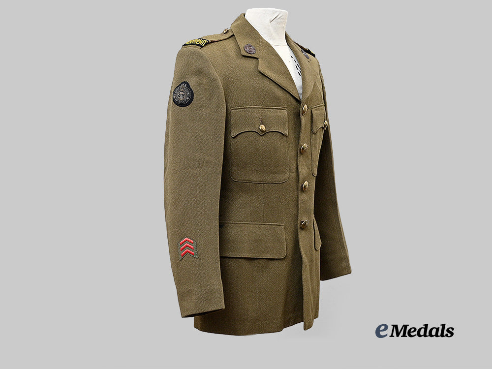 canada,_commonwealth._a_knight's_of_columbus_war_service's_officer's_tunic,_named_e_medals__c7256_3