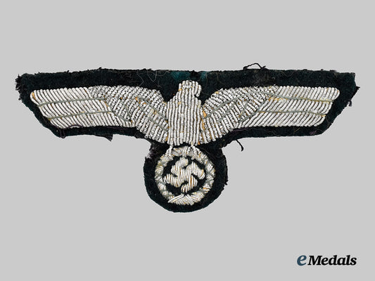 Germany, Heer. An Officer’s Breast Eagle, Hand-Embroidered Version
