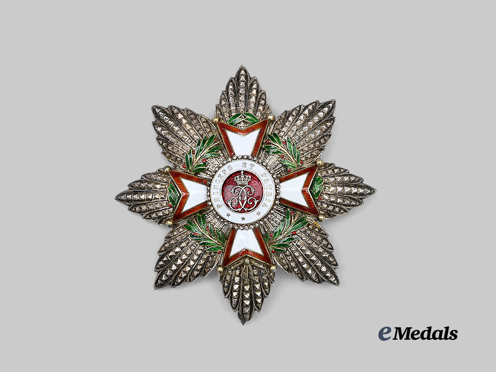 monaco,_principality._an_order_of_charles,_i_class_grand_cross,_c.1865_e_medals__e_u24892_2
